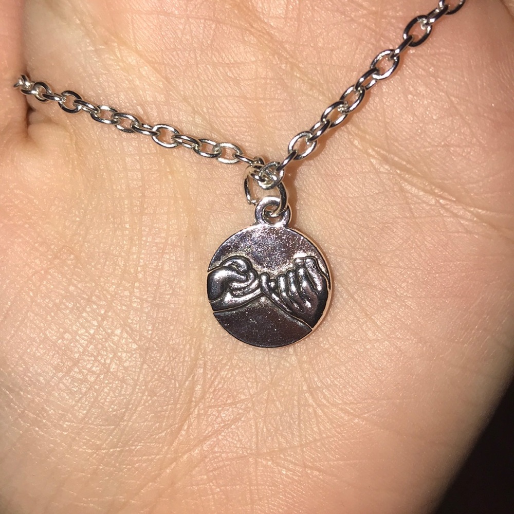 Pinky promise necklace